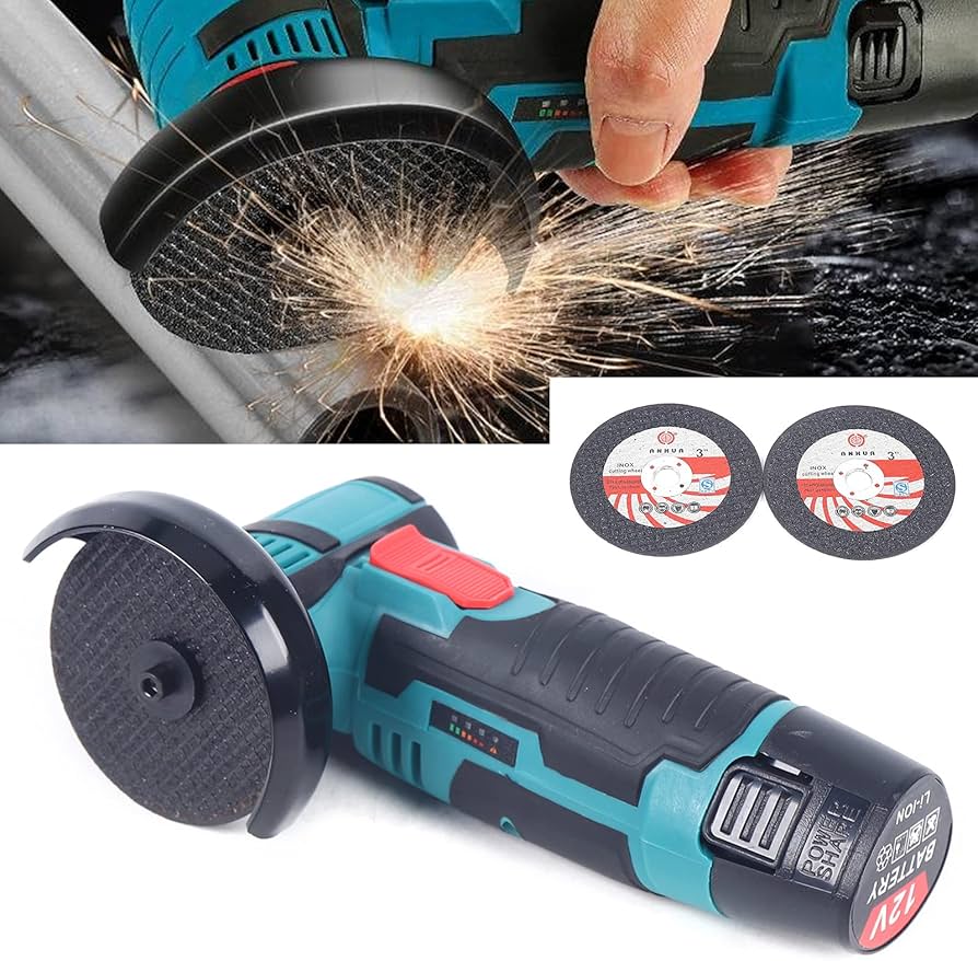 AMOLADORA ANGULAR INALAMBRICA